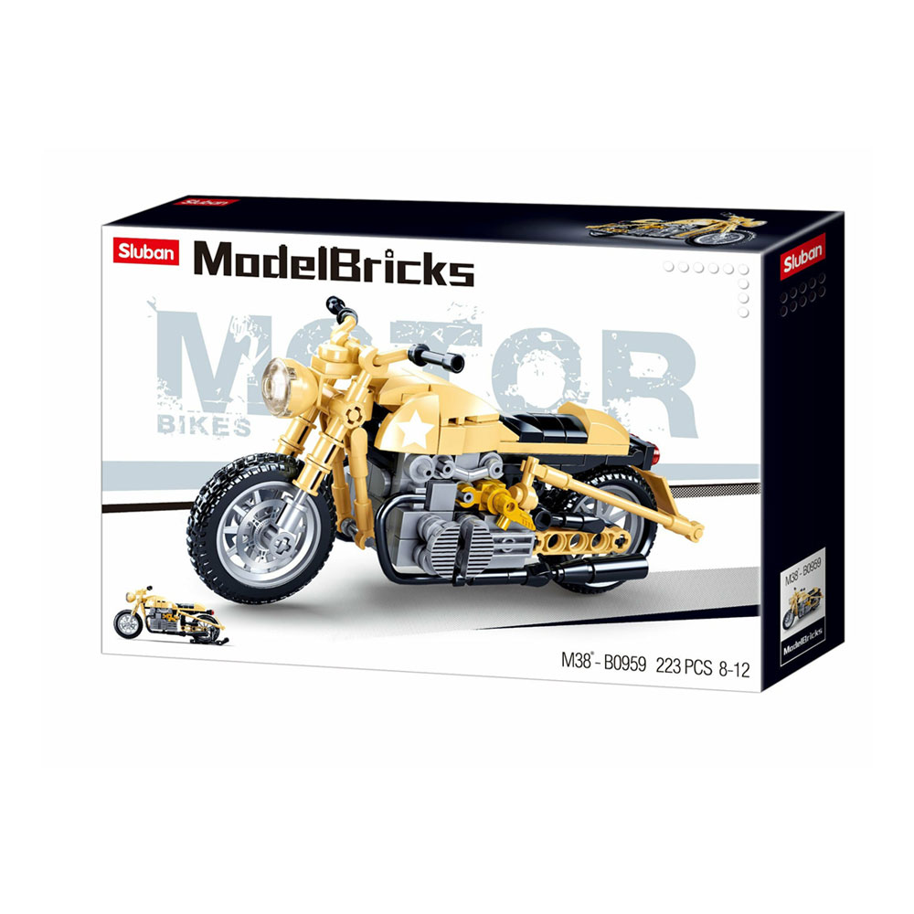ModelBricks R75 Motorcycle 223 pcs