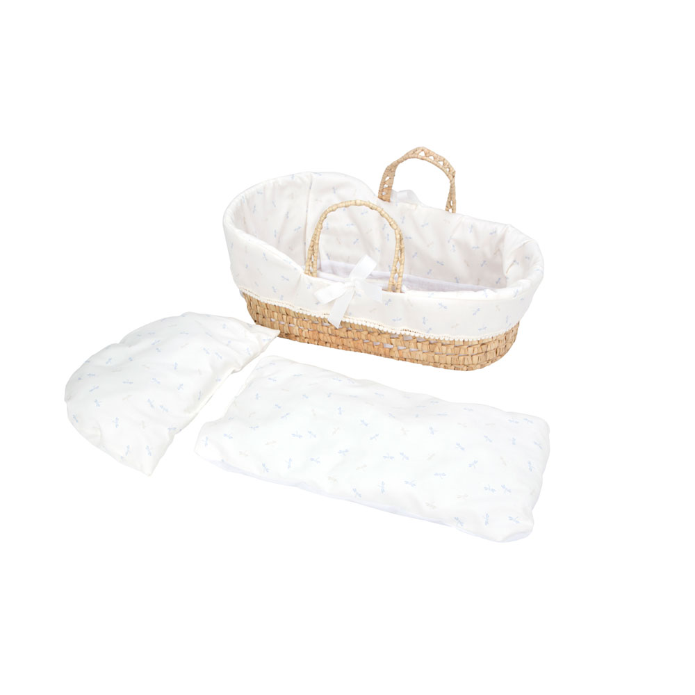 Arias Carrying Basket with Handles, Blanket and Pillow