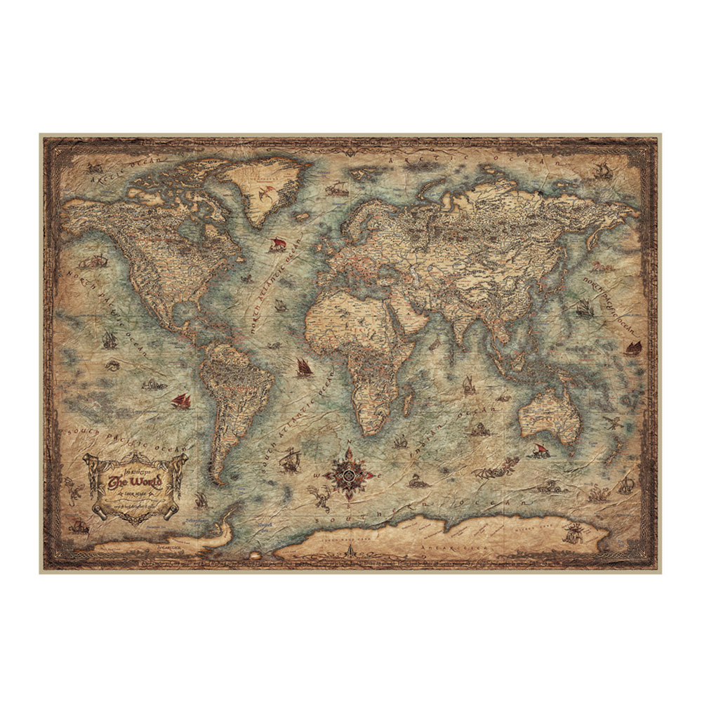 Puzzle 3000 Mapa Mundo