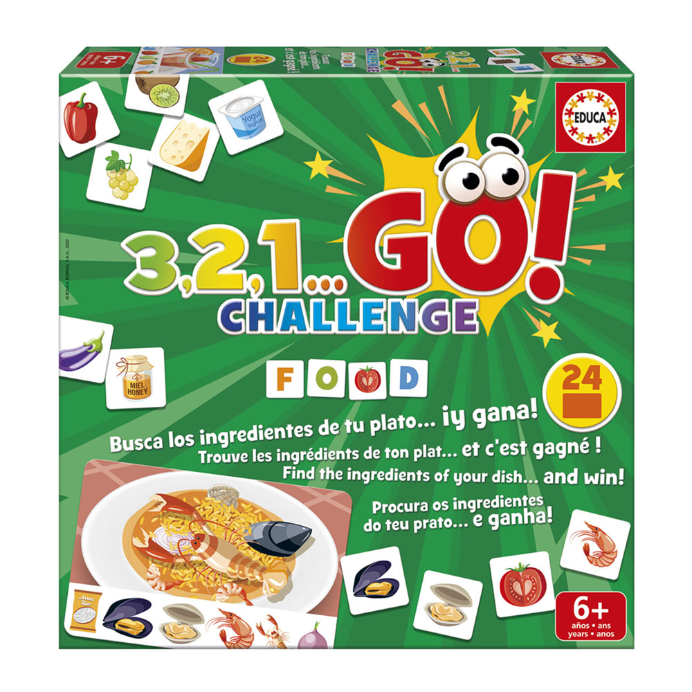 3-2-1 Go Challenge Food