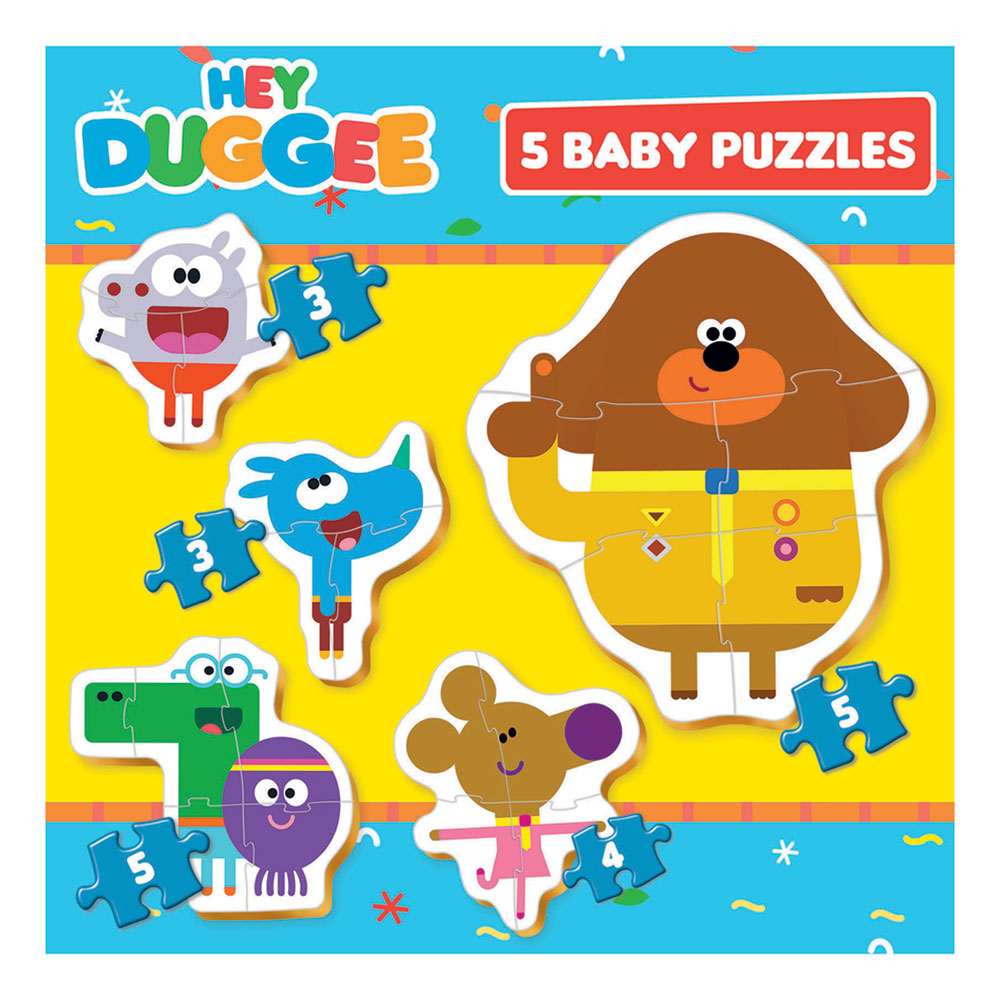 5 Baby Puzzles Hey Duggee