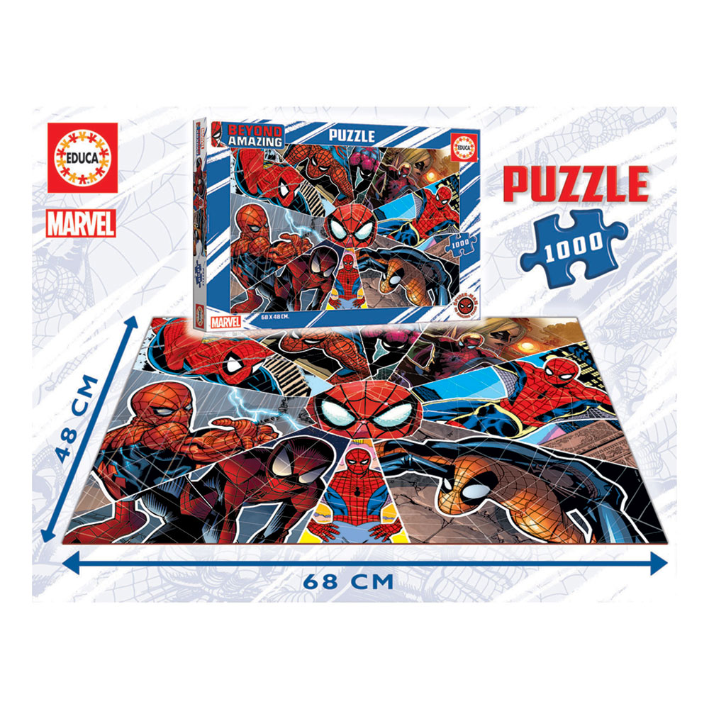 Puzzle 1000 Spiderman 60th Anniversary
