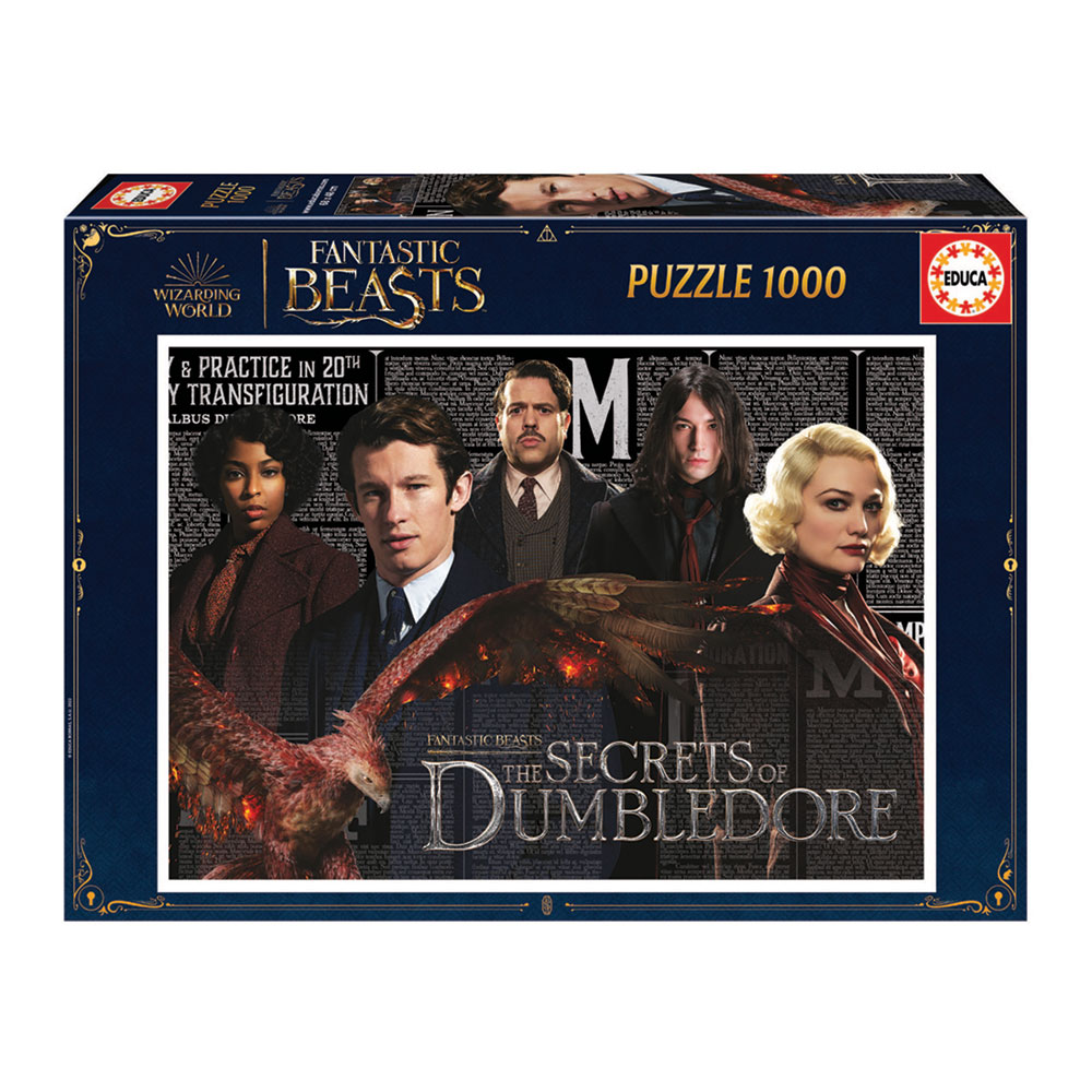Puzzle 1000 Harry Potter Fantastic Beasts