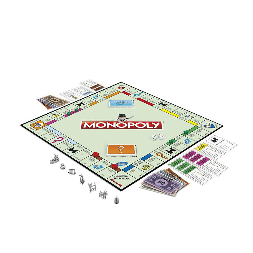 Jogo Hasbro Monopoly Clássico Dedal