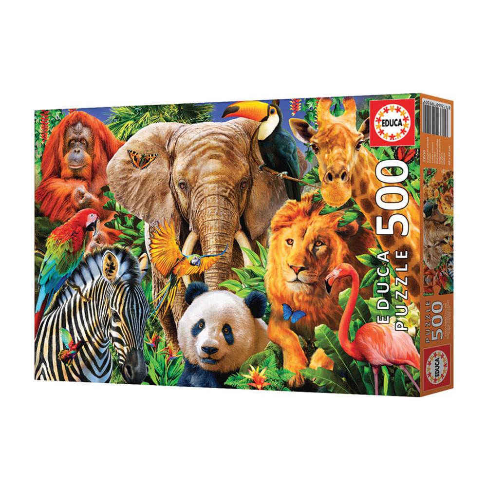 Puzzle 500 Wild Animal