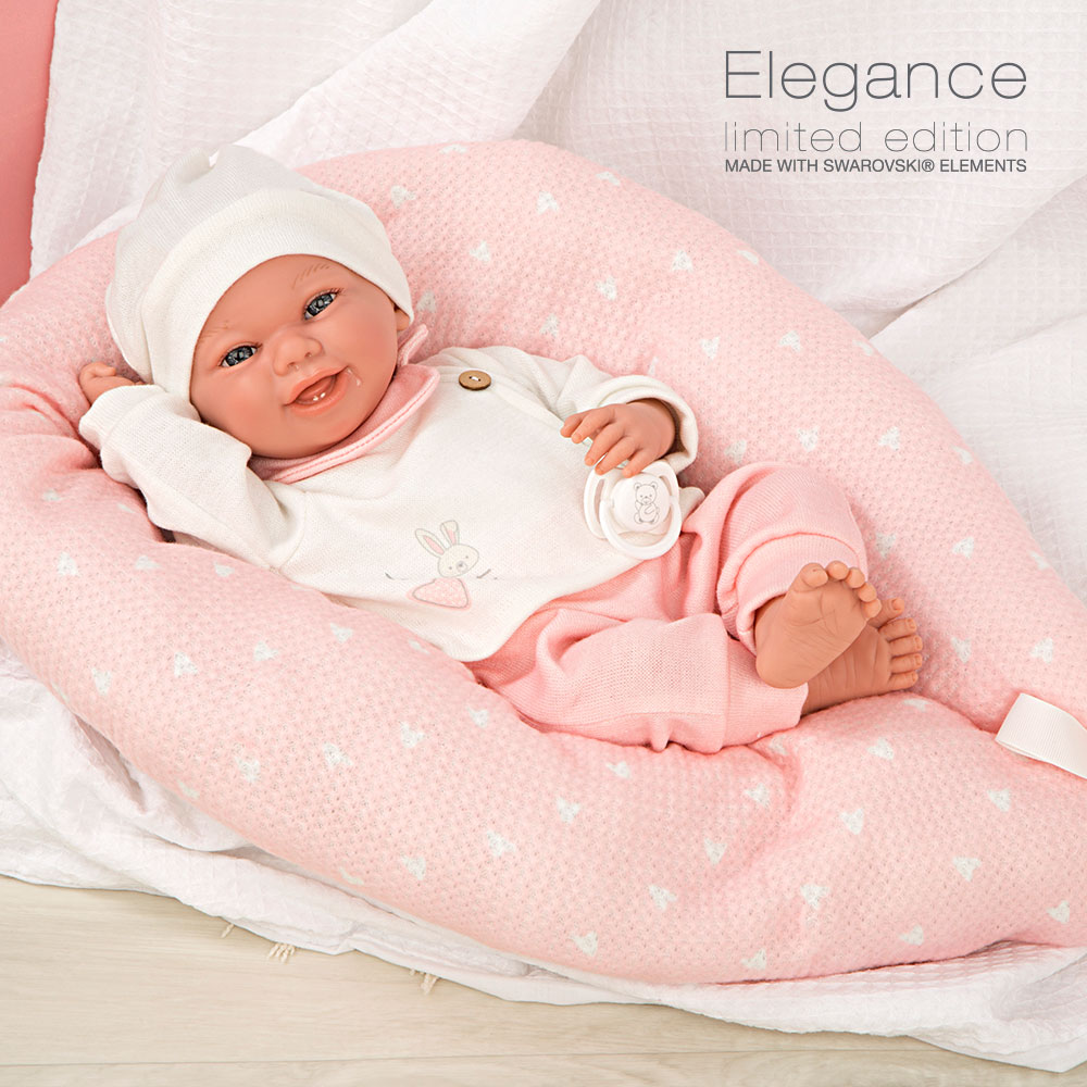 Elegance 40 cm with Weight Colin Pink with Pillow