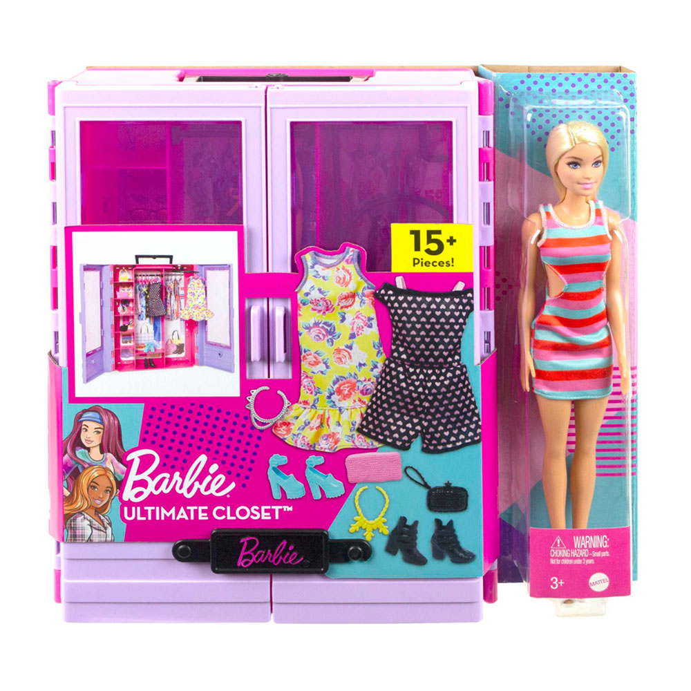 Barbie Fashionista Armário com Boneca