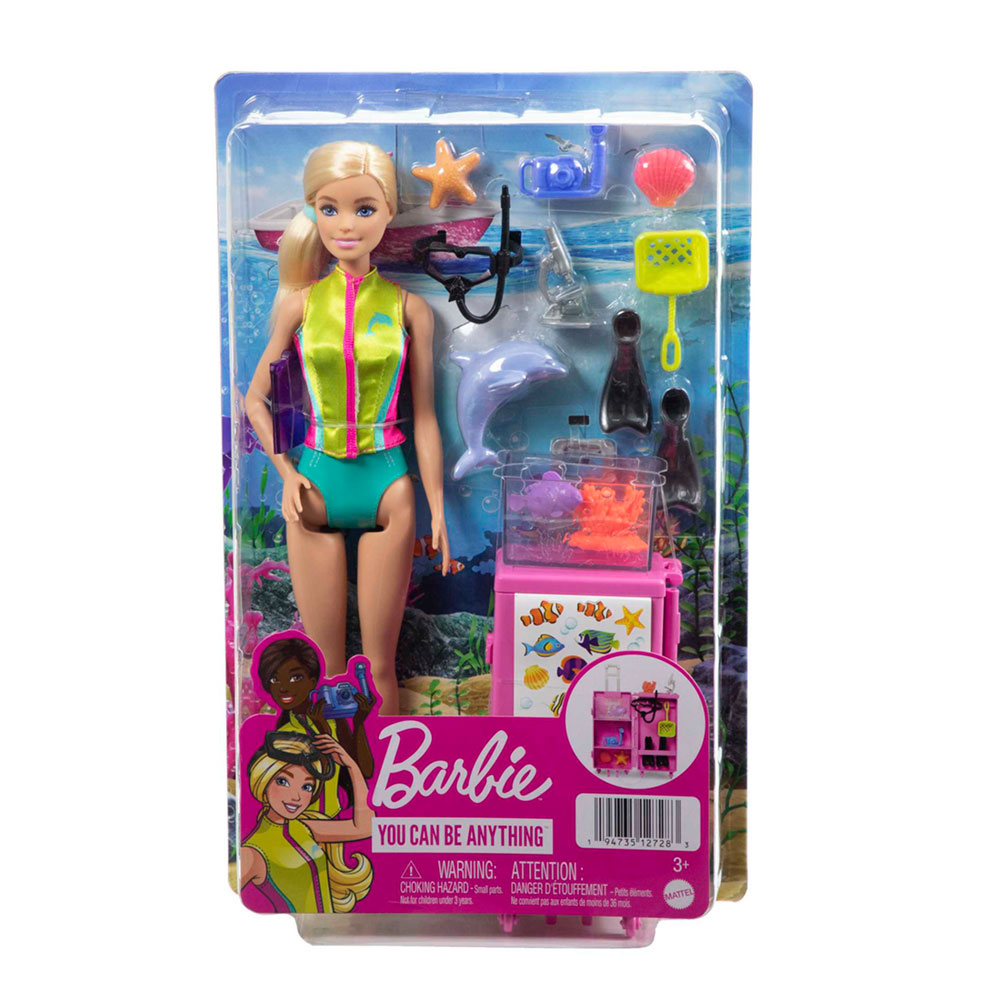 Barbie Podes Ser Bióloga Marinha Loira