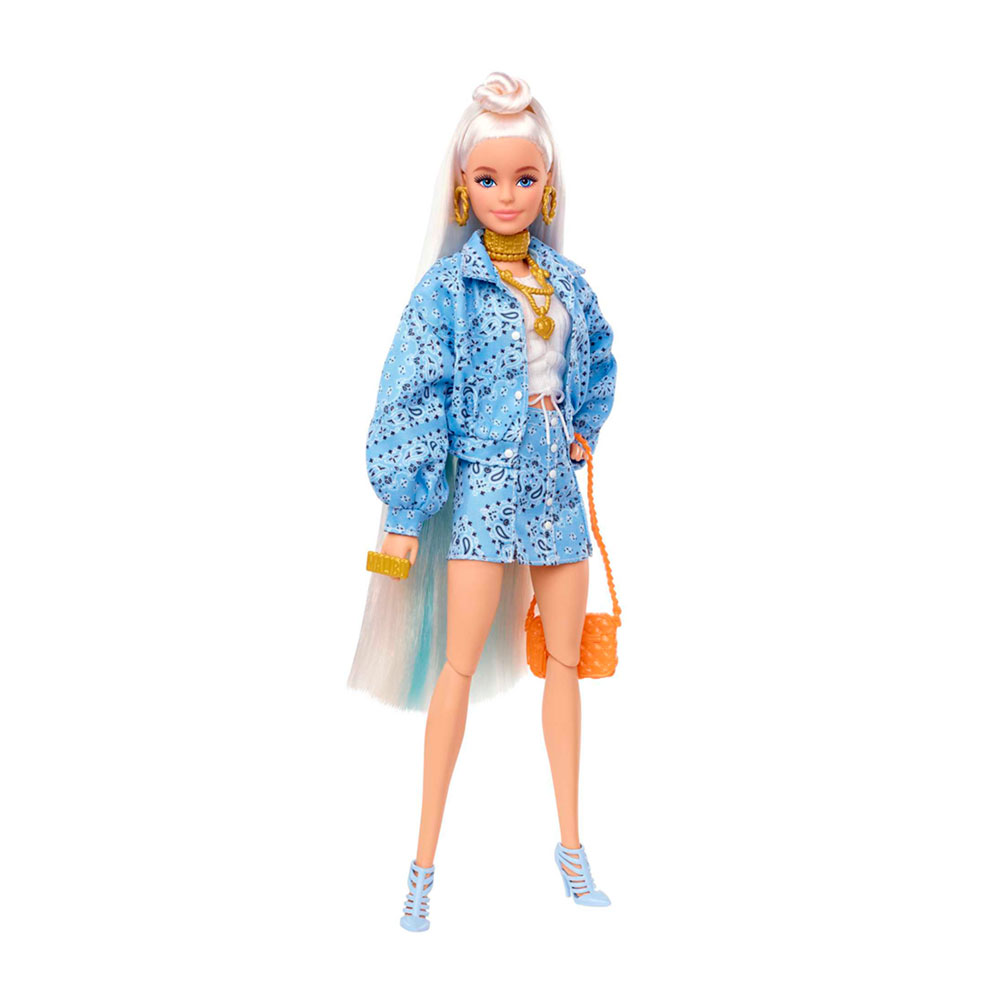 Barbie Extra Conjunto Estampado Bandana