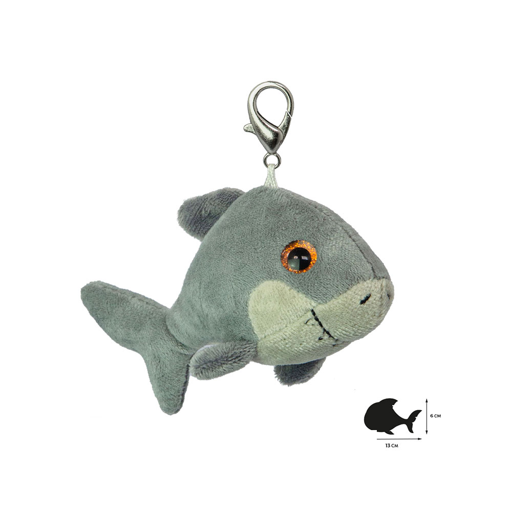 Shark Orbys Keychain  Clip