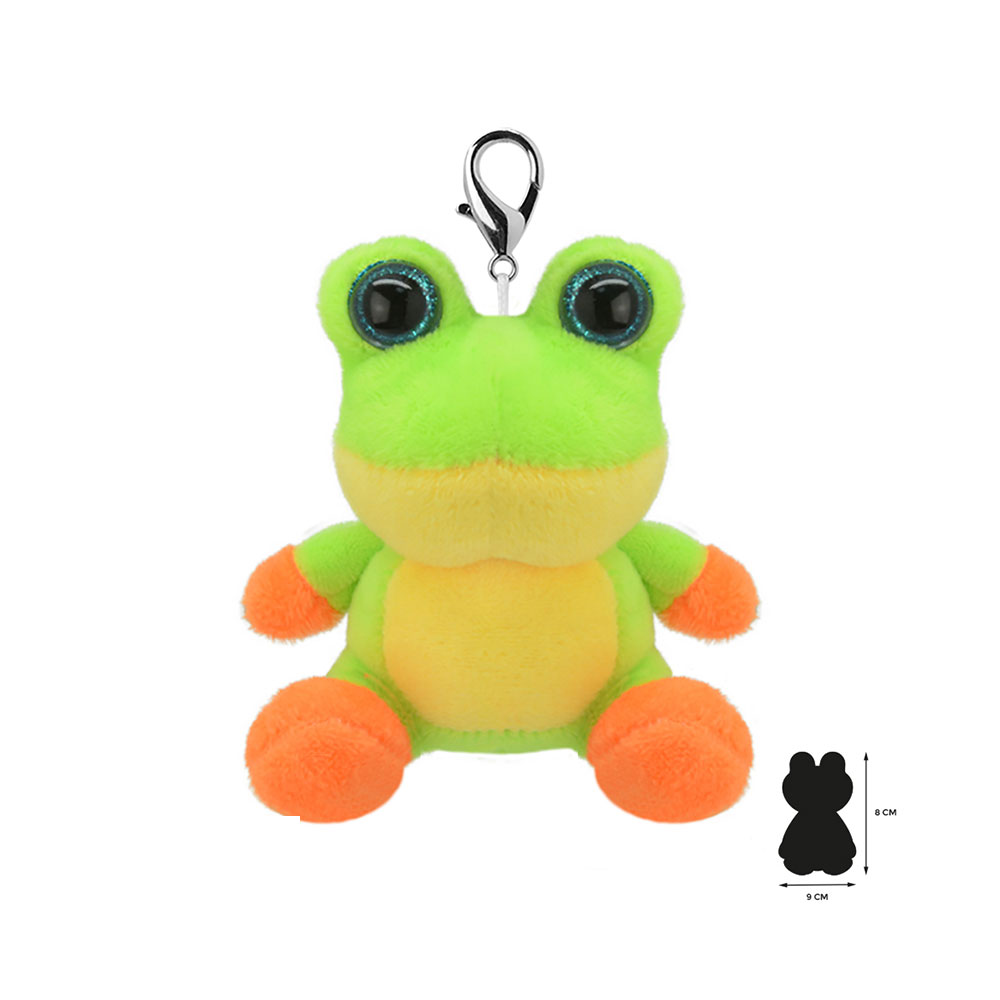 Frog Orbys Keychain  Clip