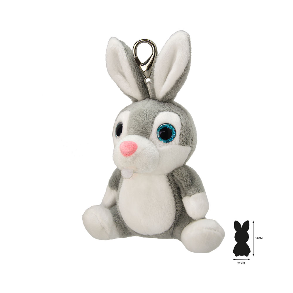 Rabbit Orbys Keychain  Clip