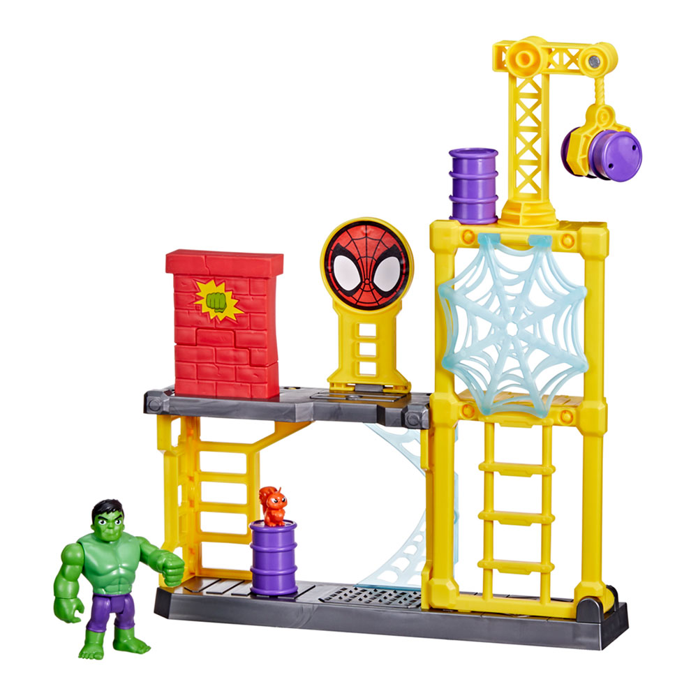 Spidey Playset Construção Hulk
