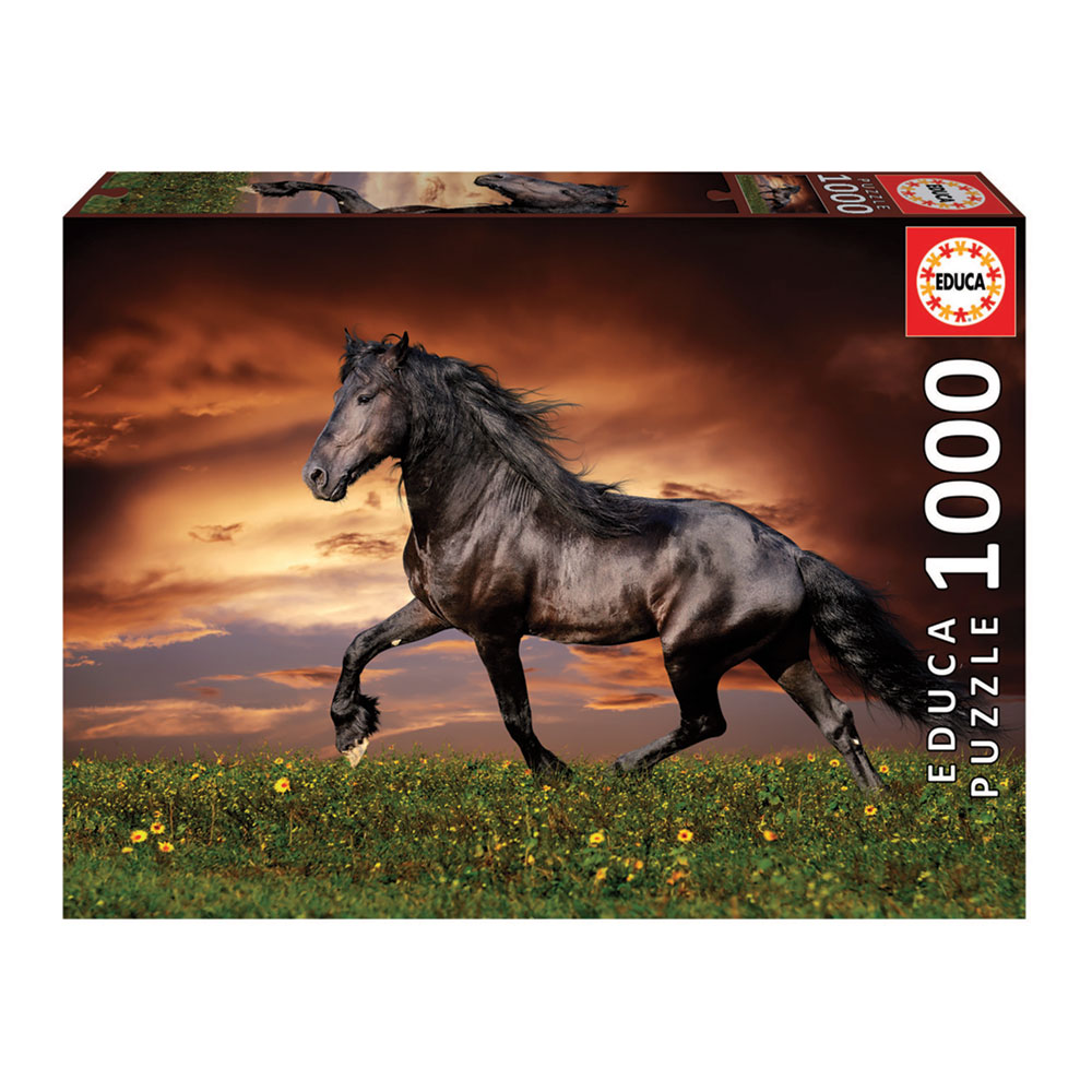 Puzzle 1000 Trotting Horse