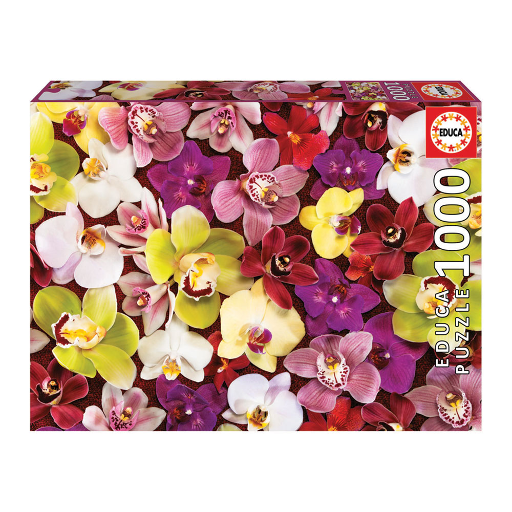 Puzzle 1000 Orquídeas Colagem