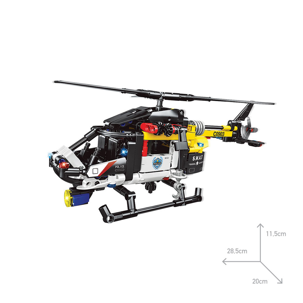 Giros Bricks 8+ Technic SWAT Helicopter