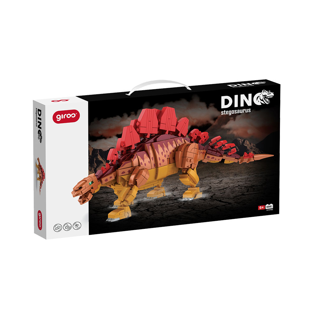 Giros Encaixes 6+ Dino Stegosaurus