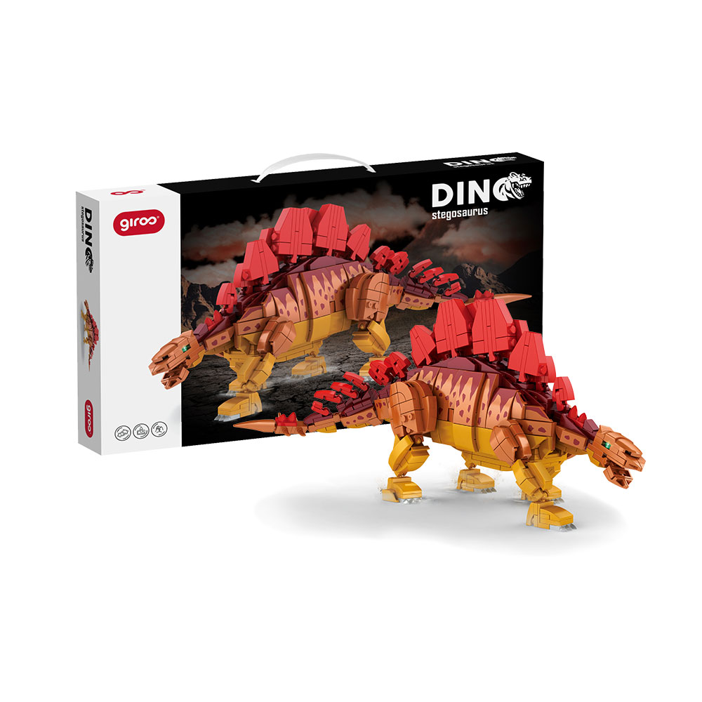 Giros Bricks 6+ Dino Stegosaurus
