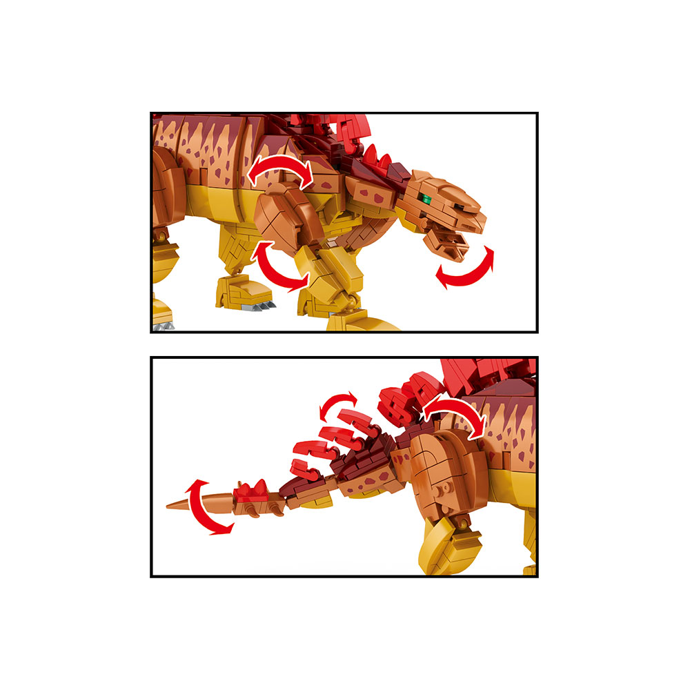 Giros Encajes 6+ Dino Stegosaurus
