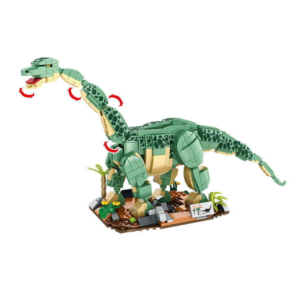 Giros Encaixes 6+ Dino Brontosaurus