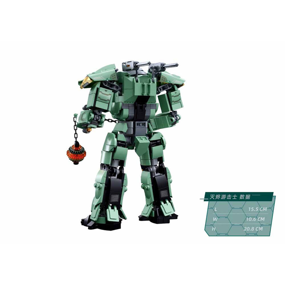 Builder Robot PR Mecha Green 542 pcs
