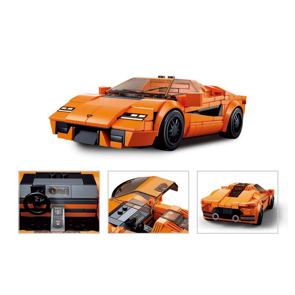 Model Bricks Sport Car 264 pcs
