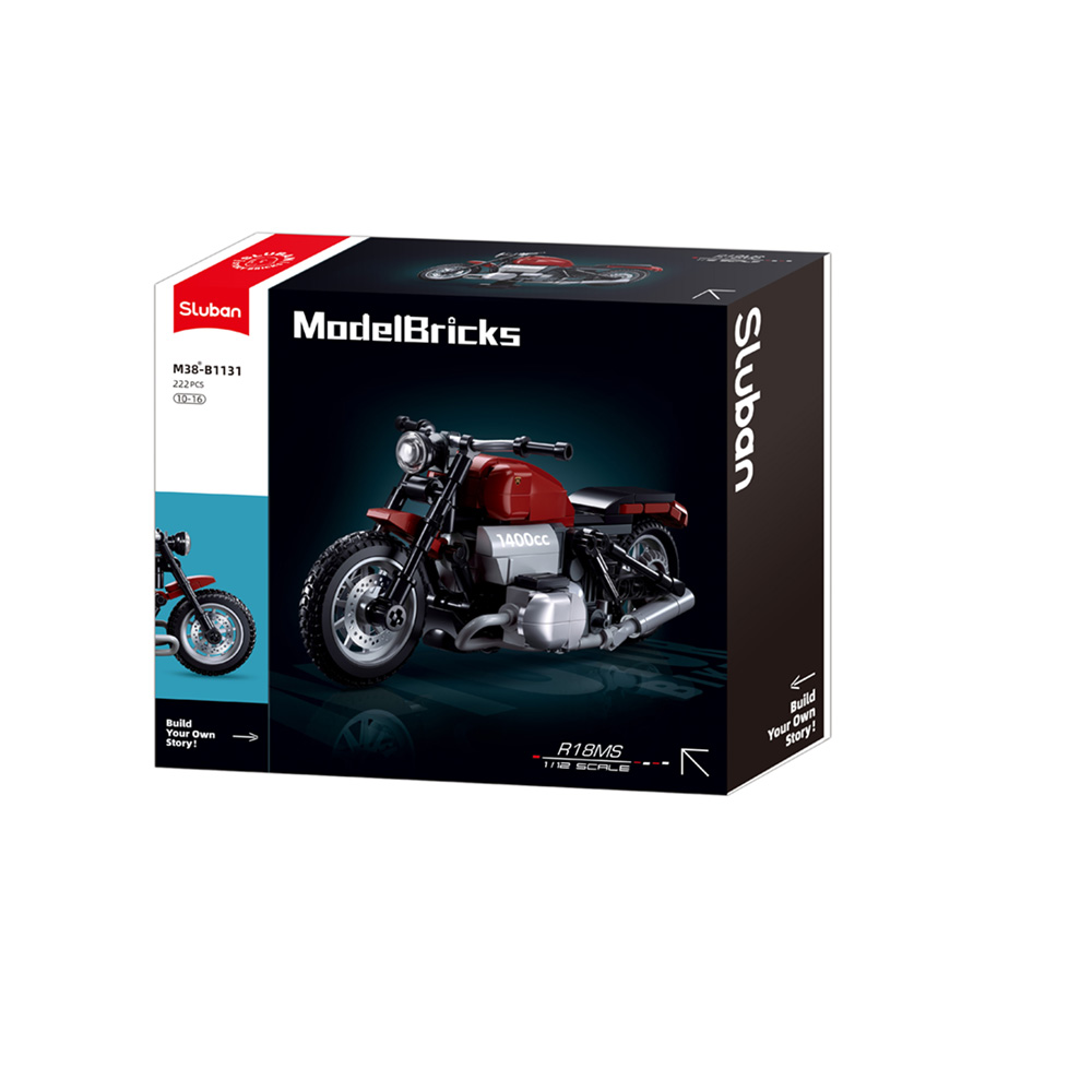 Model Bricks Motorcycle R18MS 222 pcs