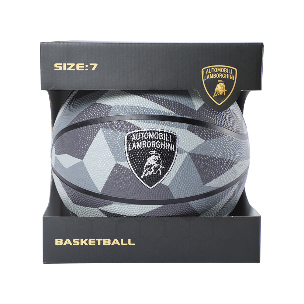 Lamborghini Size 7 Basketball Ball B30 Gray