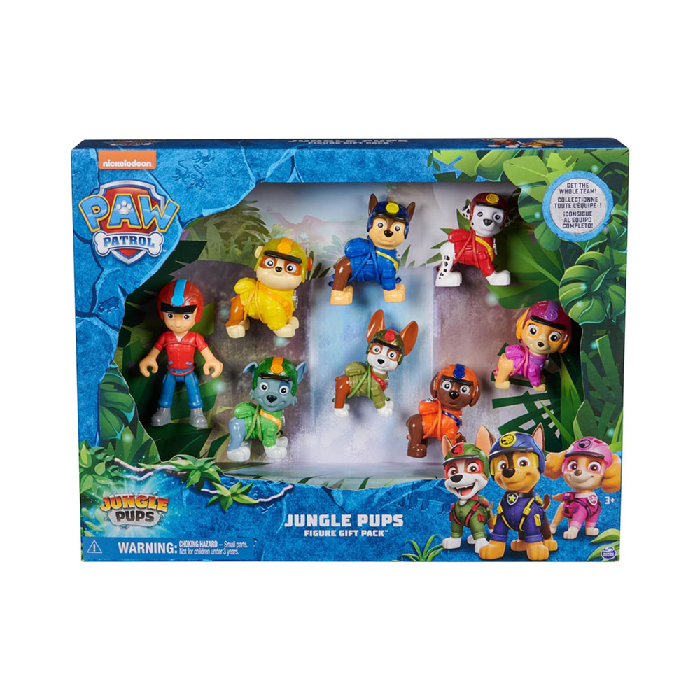 PAW Jungle Paw Patrol Figures Gift Pack