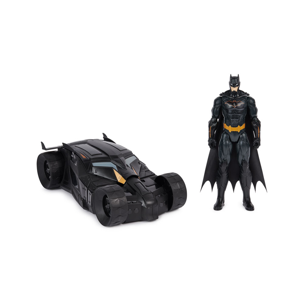 Batman DC Batimóvil + Figura 30 cm