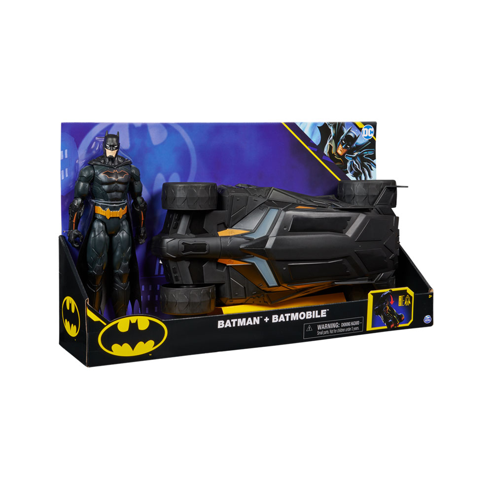Batman DC Batmobile + Figure 30 cm
