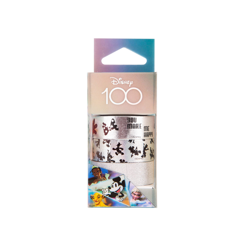 Disney 100 Disney Adhesive tape 3 pcs