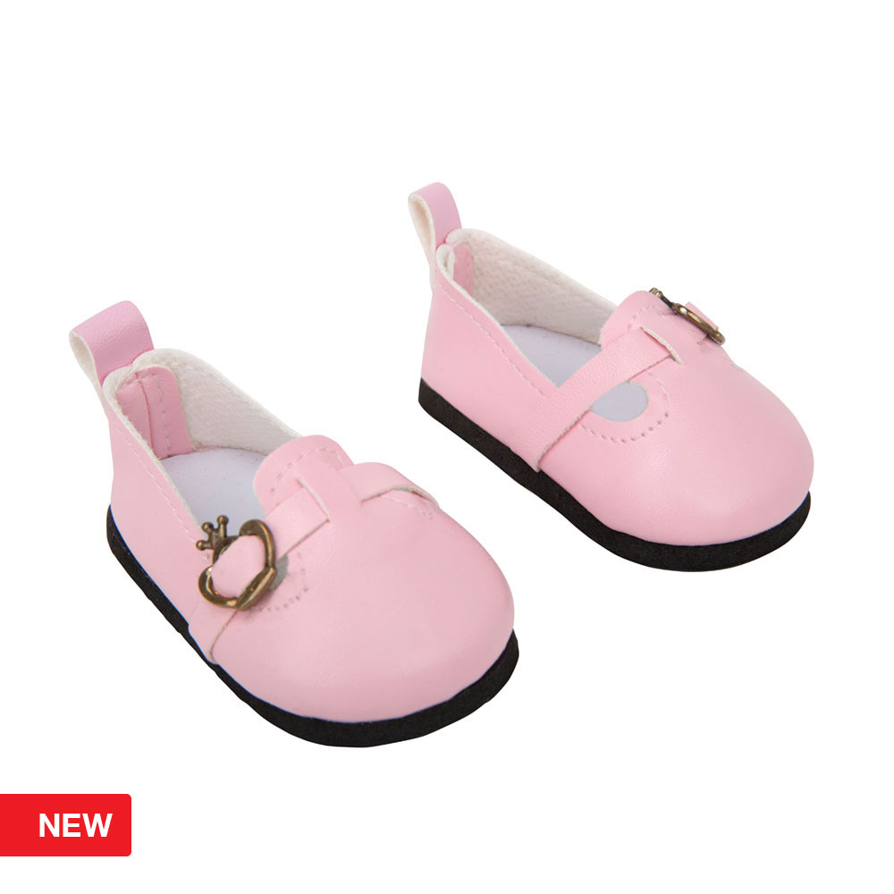 Reborn Pink Shoes Set Dolls 40 cm