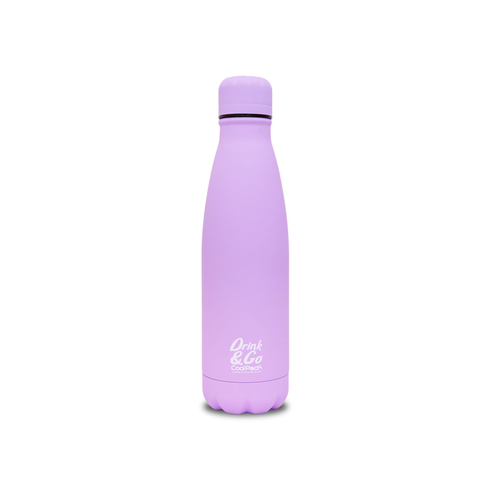 Powder Purple Thermic Bottle 500ml Pastel
