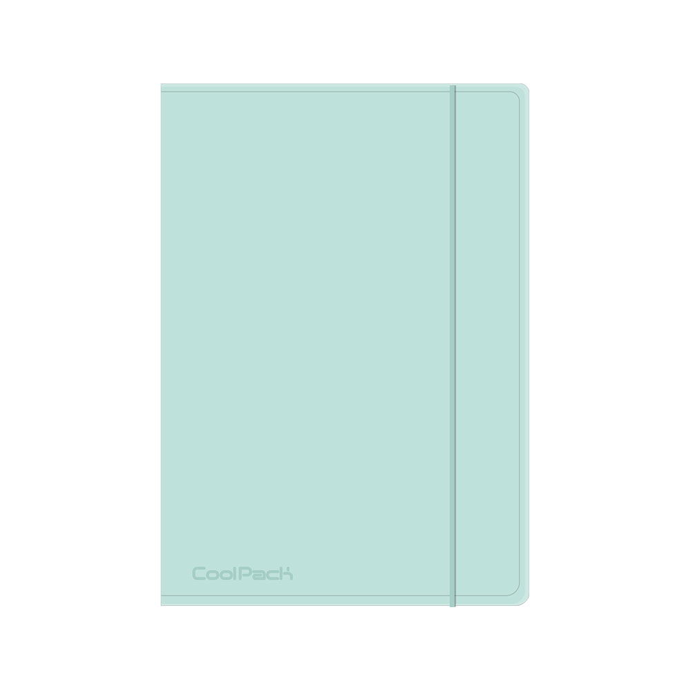 Powder Mint A4 Flap Folder Pastel