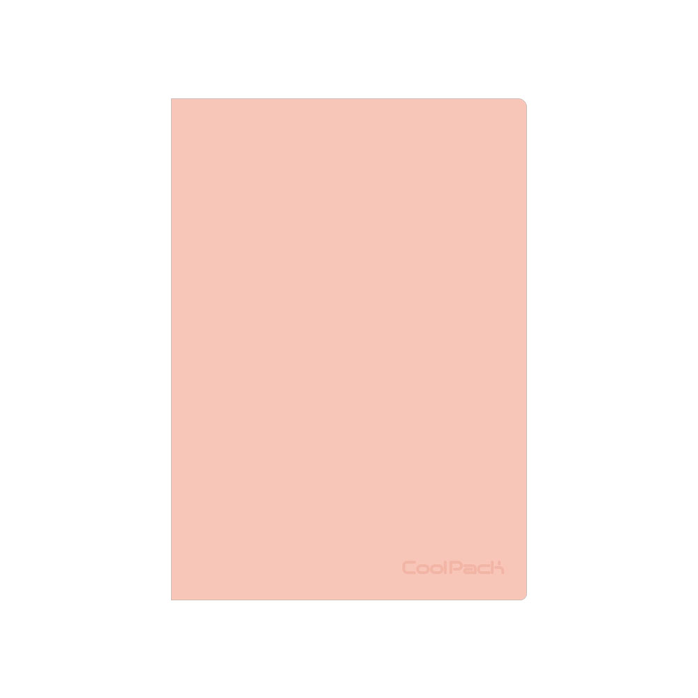 Cuaderno Pp 60Hojas A4 Cuadrícula Pastel / Powder Peach