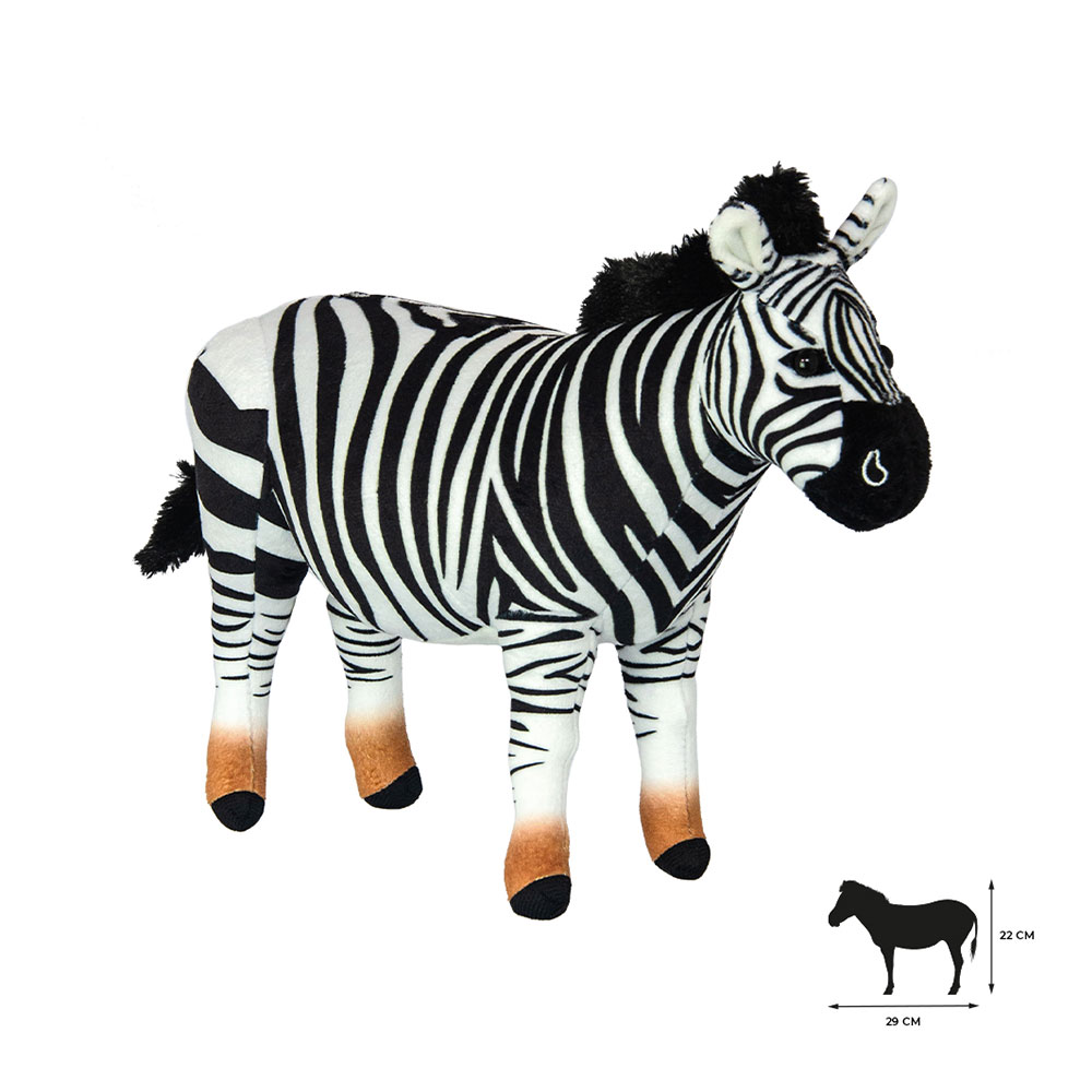 Zebra All About Nature Plush