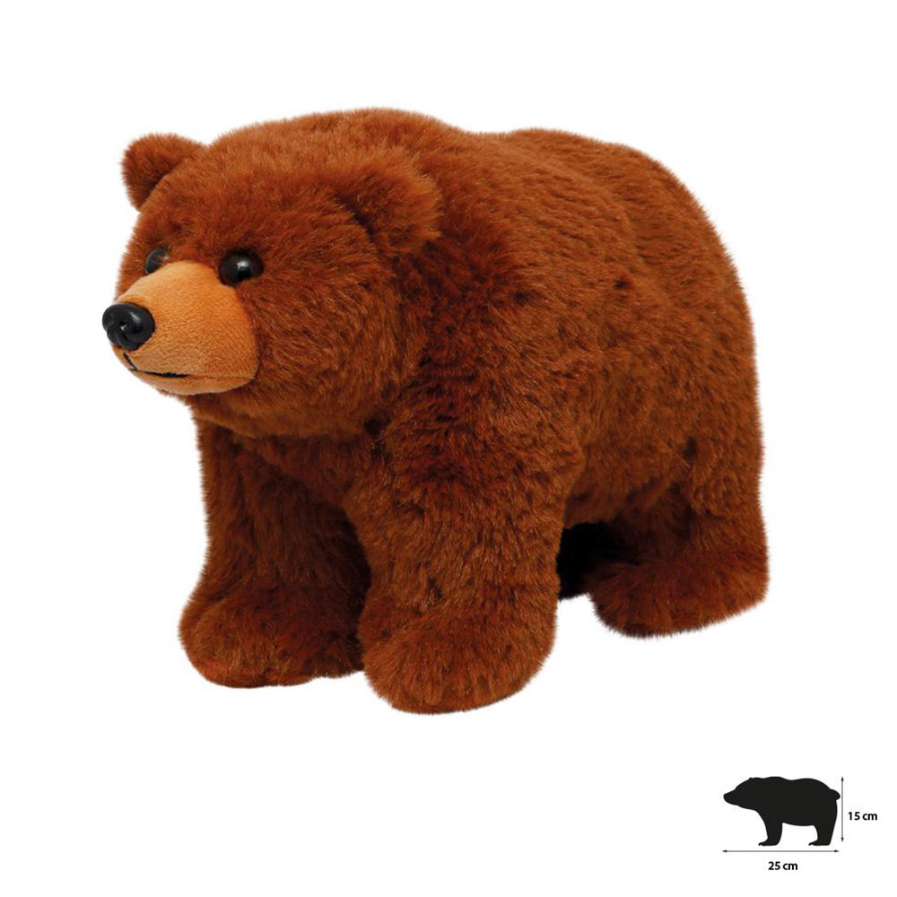 Grizzly Bear All About Nature Plush