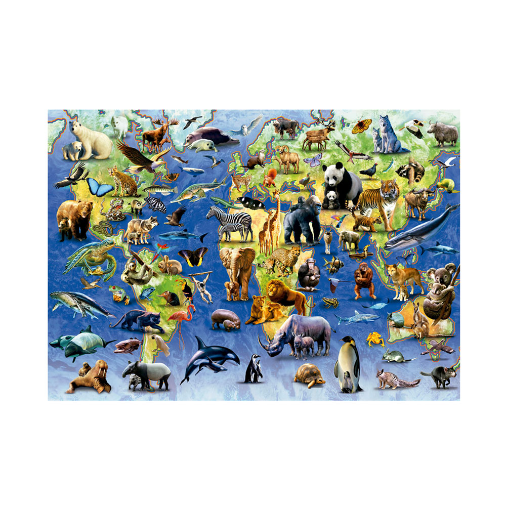 Puzzle 500 Espécies em Extinção