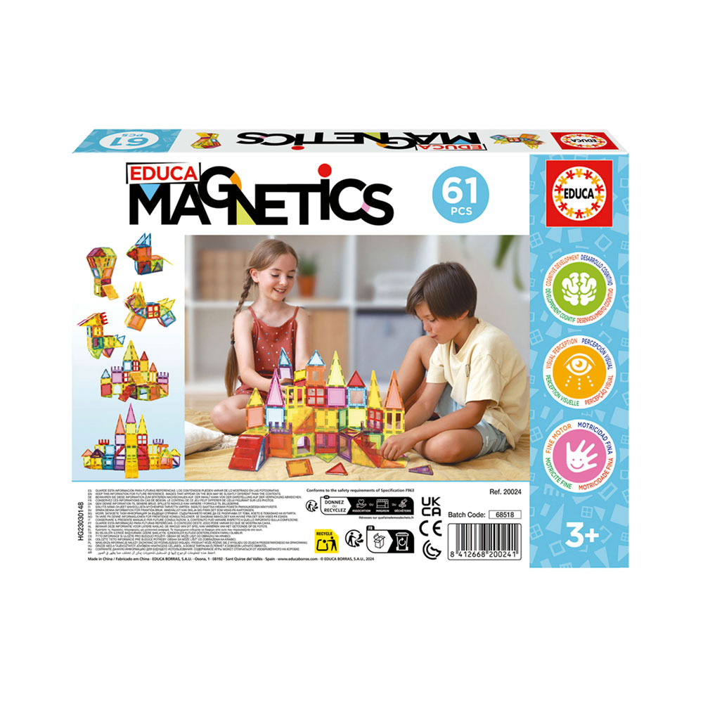 Educa Magnetics 61 pcs