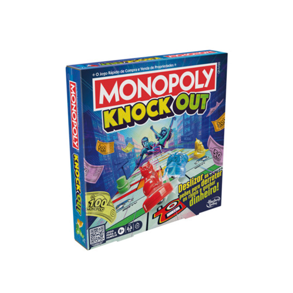 Hasbro Monopoly Knockout Game