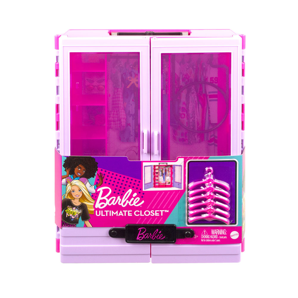 Barbie Fashionist Portable Purple Closet