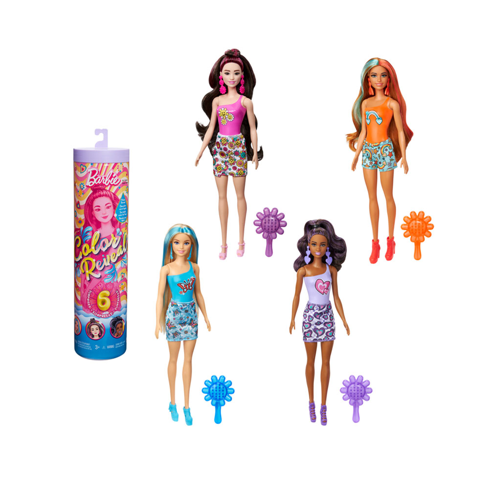 Barbie Color Reveal Rainbow Rhythm Series Doll