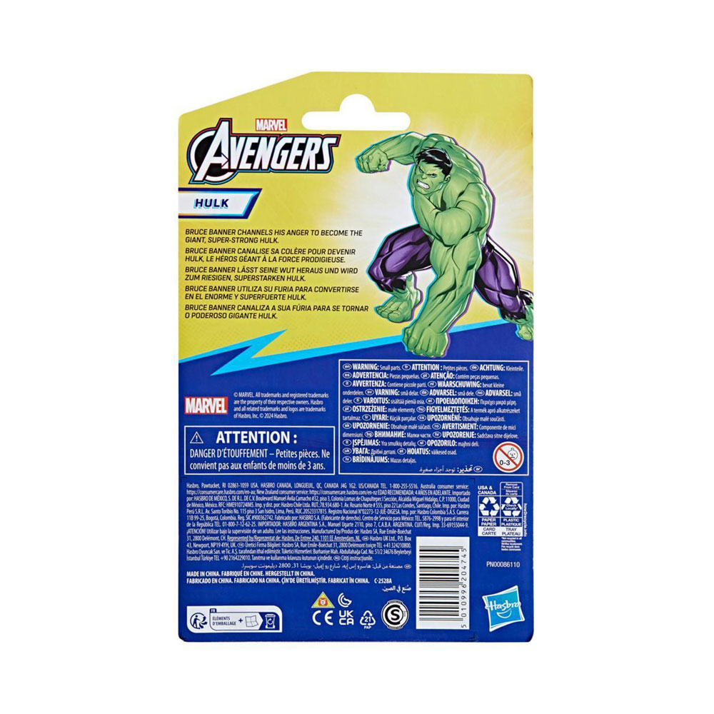 Avengers 4in Dlx Hulk Figure