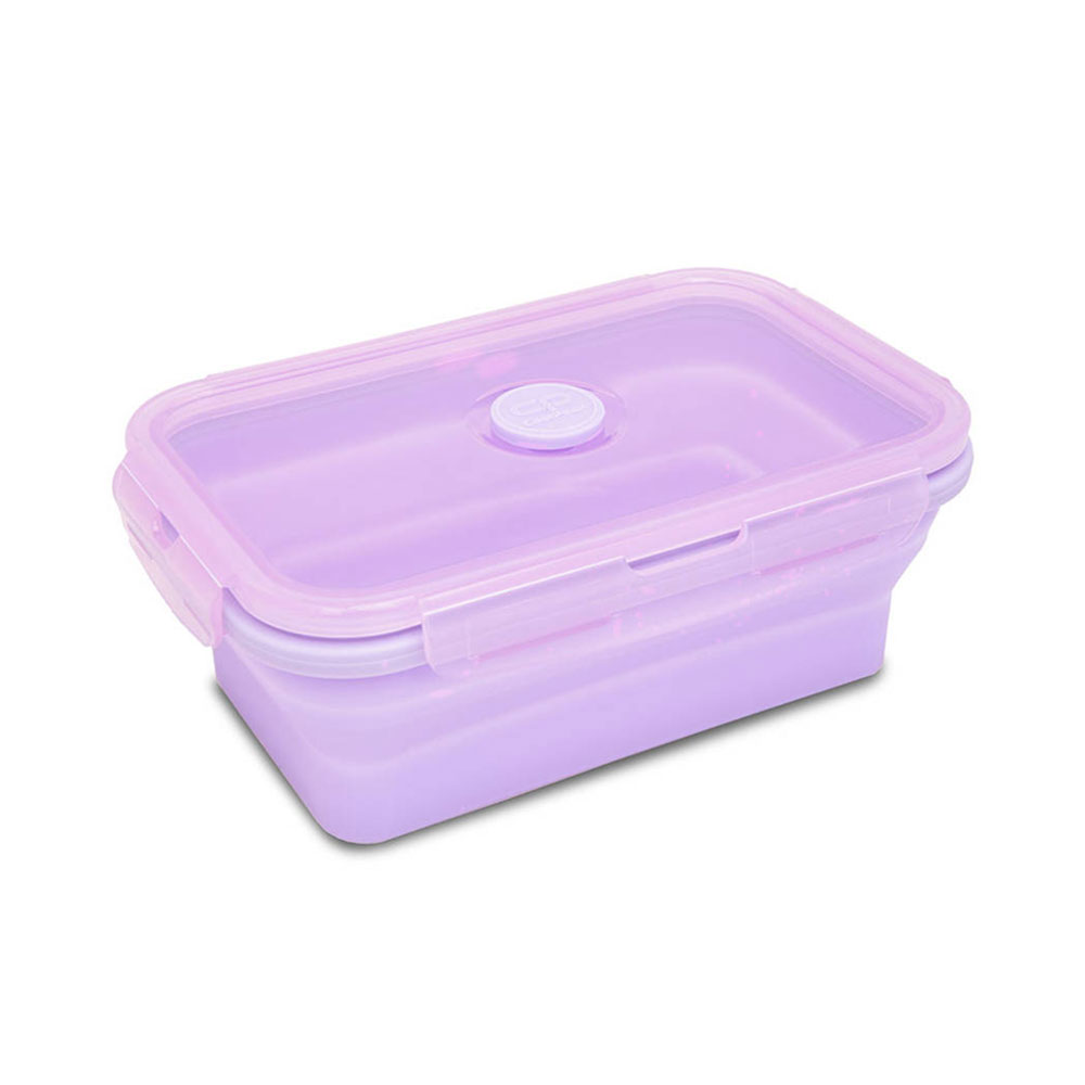 Powder Purple Lunchbox Silicone 800ml