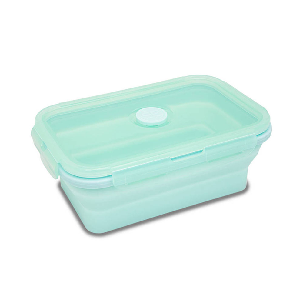 Powder Mint Lunchbox Silicone 800ml