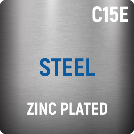 C15E Zinc Plated Steel