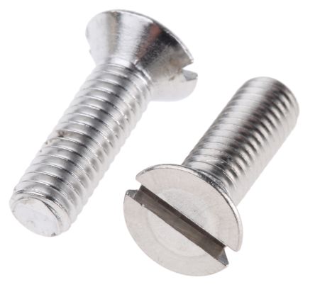 Countersunk Head Bolt with slot ISO 2009 ~ DIN 963