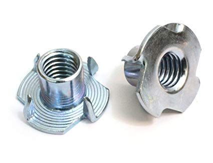 Tee nuts with pronge 8000029 Zinc Plated Steel