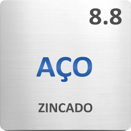 A&ccedil;o 8.8 Zincado